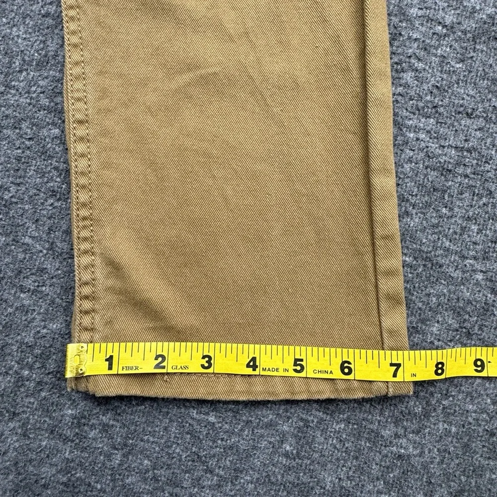 Levis 513 Jeans Mens Sz 29x32 Brown Khaki Straight Leg Slim Fit‎ Stretch